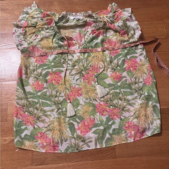 Outfit! (2) Banana Republic trousers + floral top - Picture 5 of 12